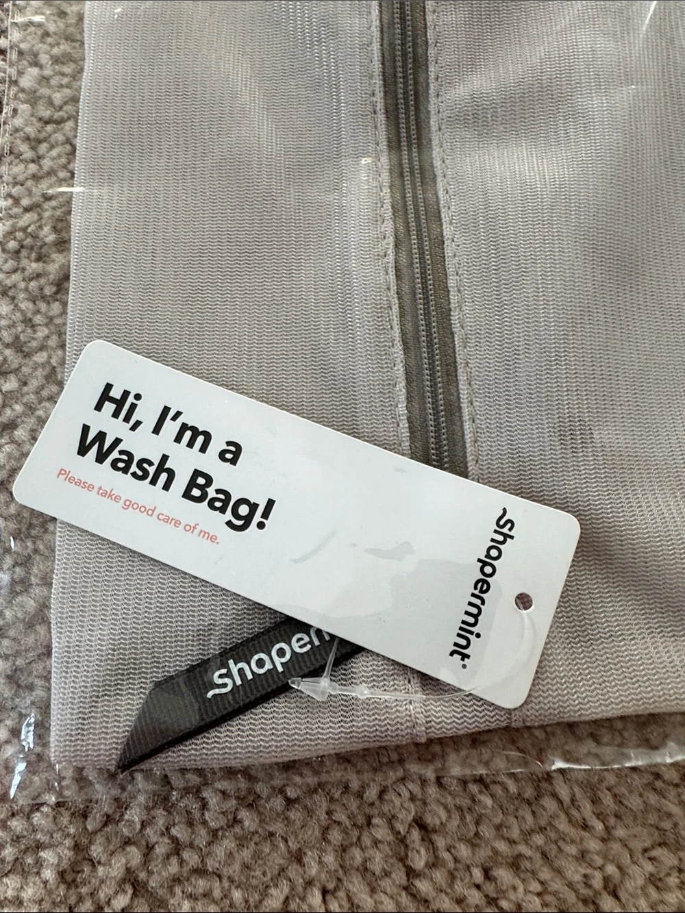 Shapermint Beige Wash Bag